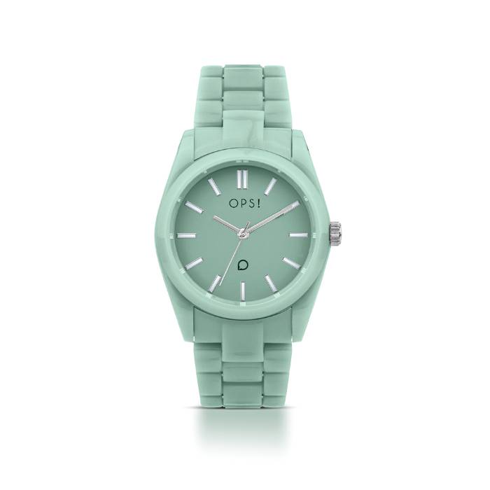 Orologio Donna Ops Vivid Plastica Lucida Verde Pino OPSPW-986
