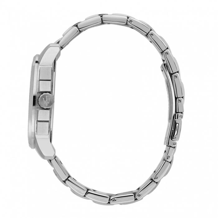 Orologio Uomo Maserati Successo Acciaio Quarzo Nero Blu Crono Data R8873621051