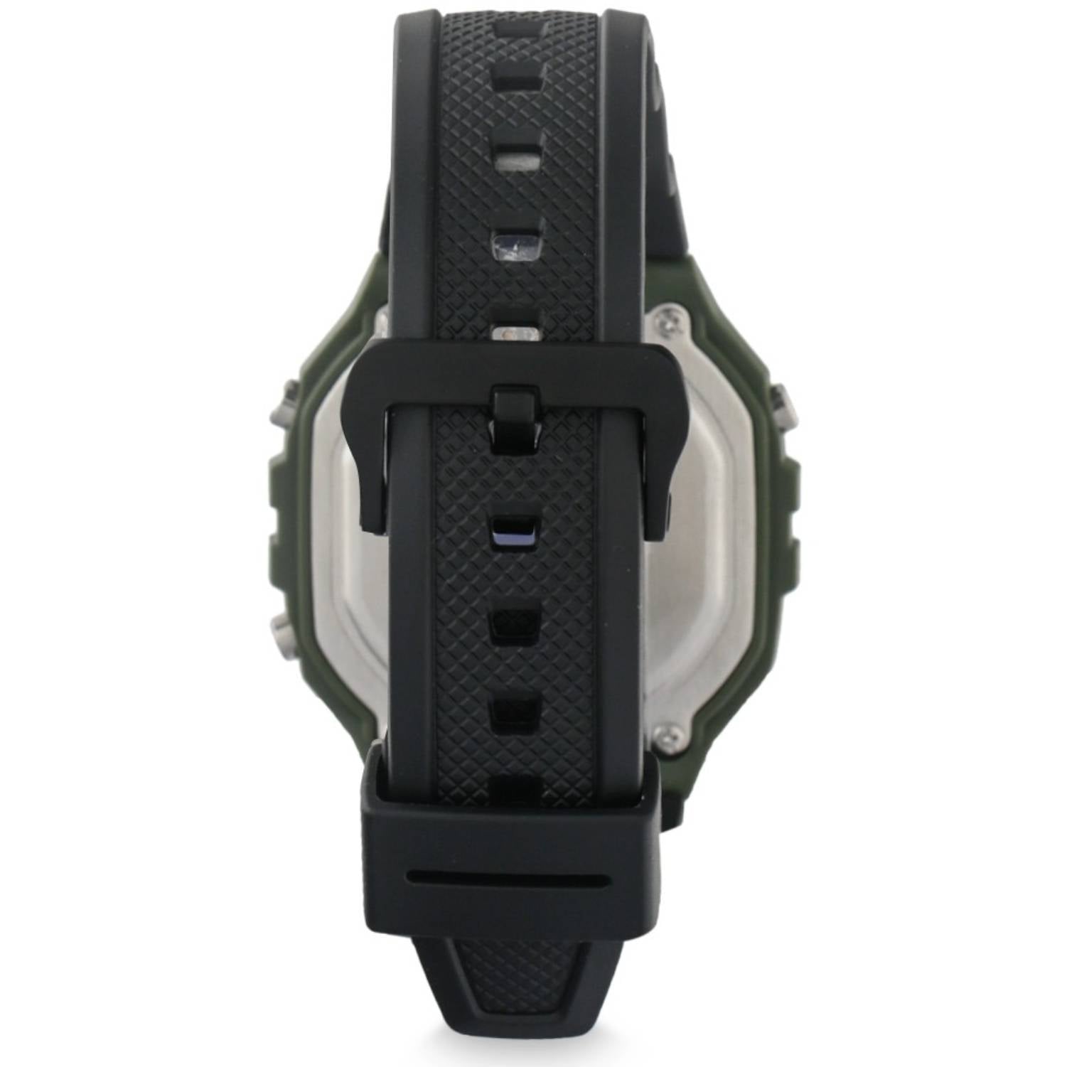 Orologio Uomo Casio W-218H-3AVEF Digitale Verde Nero Quarzo Cronografo Timer