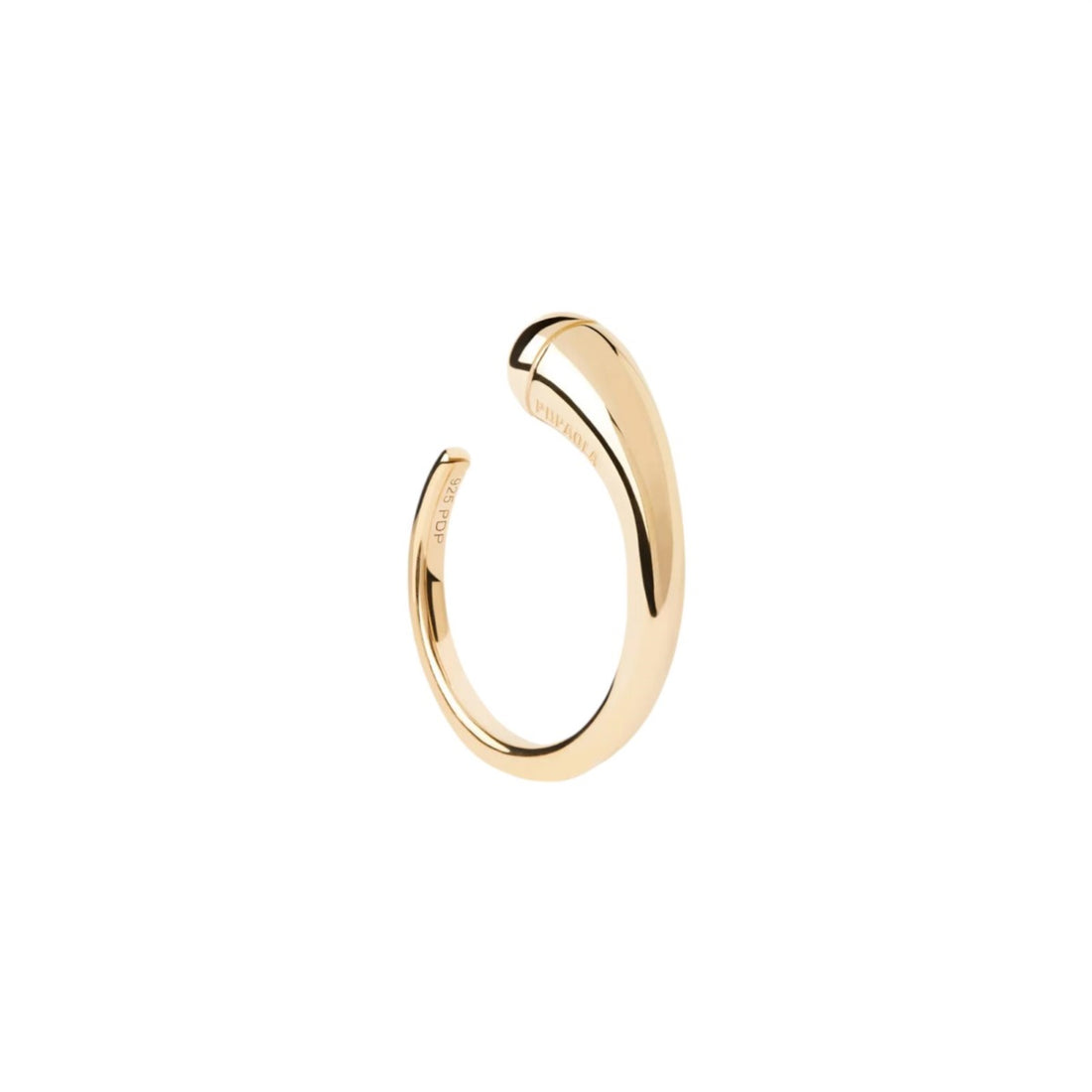 Anello Donna PDPaola Argento 925 Dorato Aperto AN01-D01-14