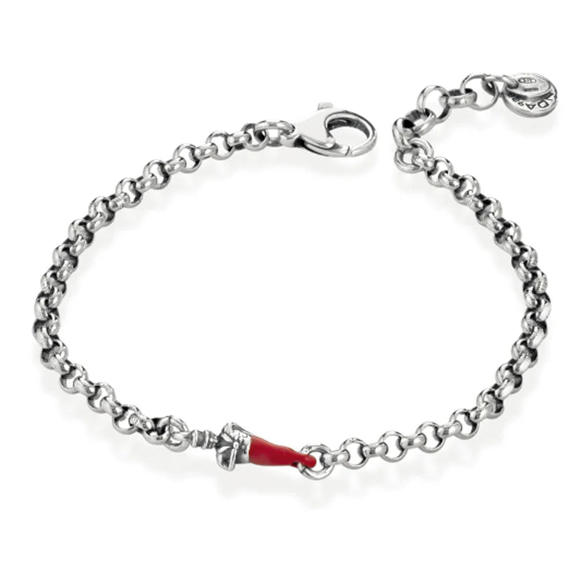 Bracciale Uomo Ananda 925 Argento Maglia rolo A-BR572N