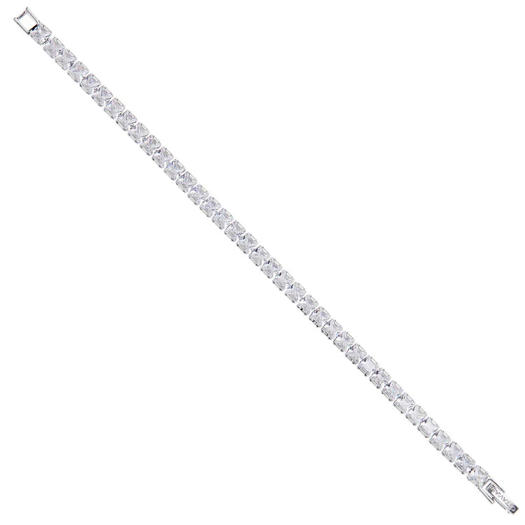 Bracciale Donna Ottaviani Bronzo Tennis Carrè Zirconi Bianchi 500905B