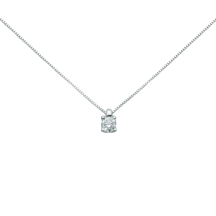 Collana Donna Miluna Punto Luce ORO 750 con  diamanti CLD2632-020S