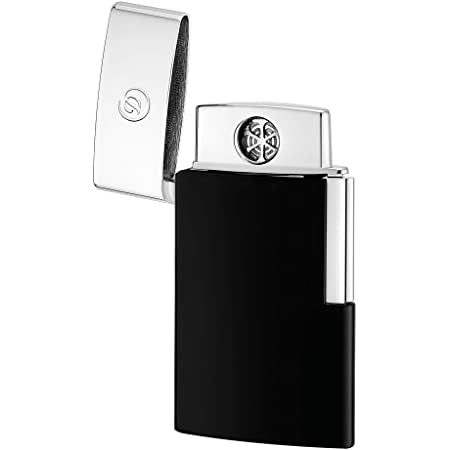 Accendino Uomo Dupont nera slim elettrica 027004E