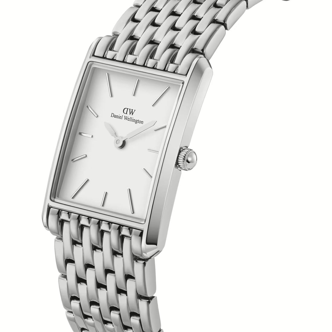 Orologio Donna Daniel Wellington Acciaio Bianco Quadro 32 x 22 mm DW00100706