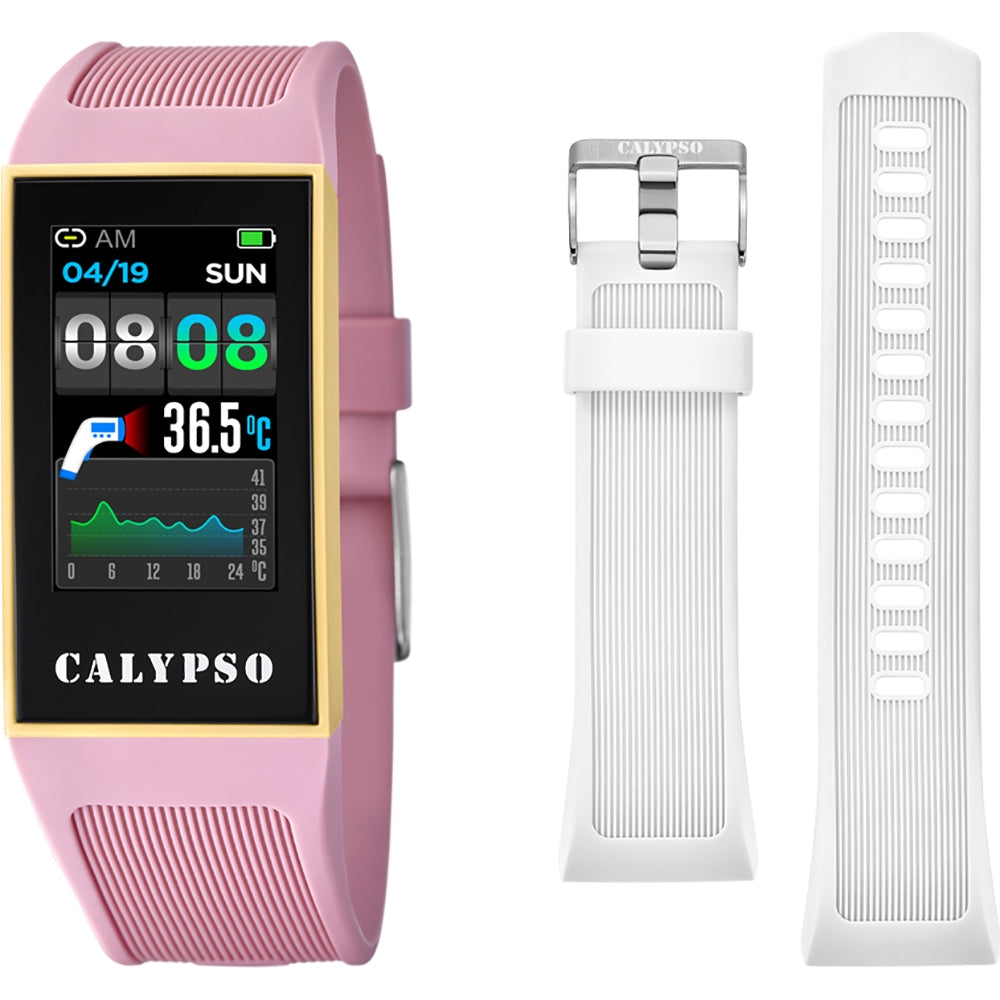 Orologio Smartime Calypso Cinturino Gomma cassa in Plastica K8502/1