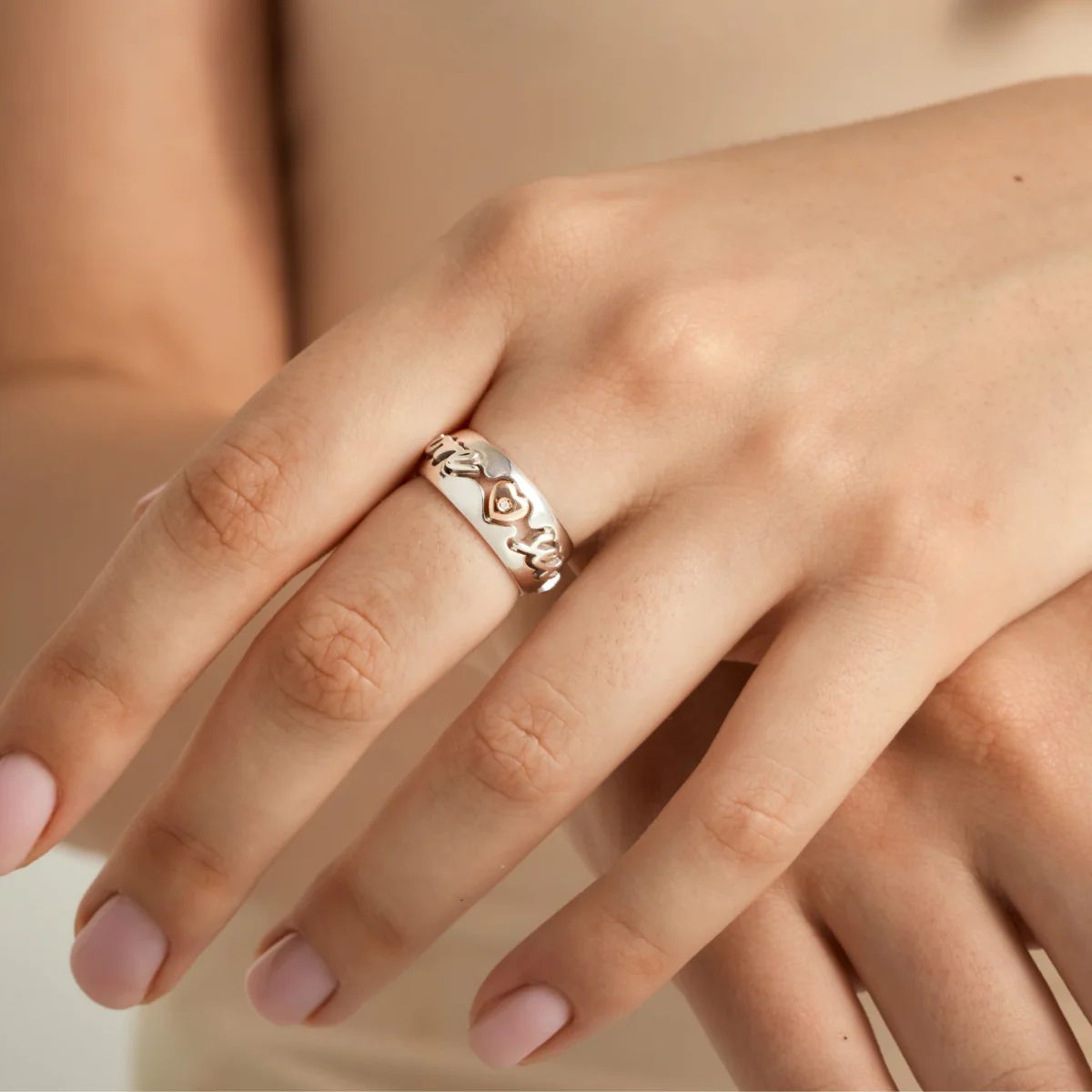 Anello Donna Roberto Giannotti Sei nel mio Cuore Diamante 0.03 CT SFA158-20