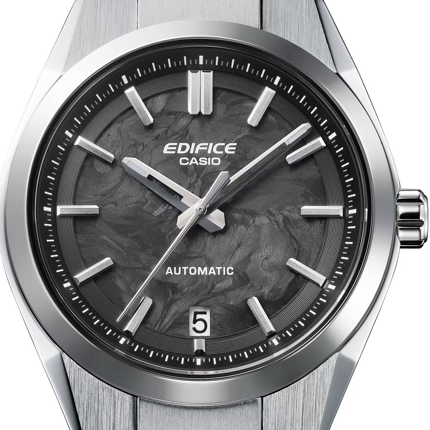 Orologio Uomo Casio Edifice Acciaio Nero Automatico EFK-100CD-1AER