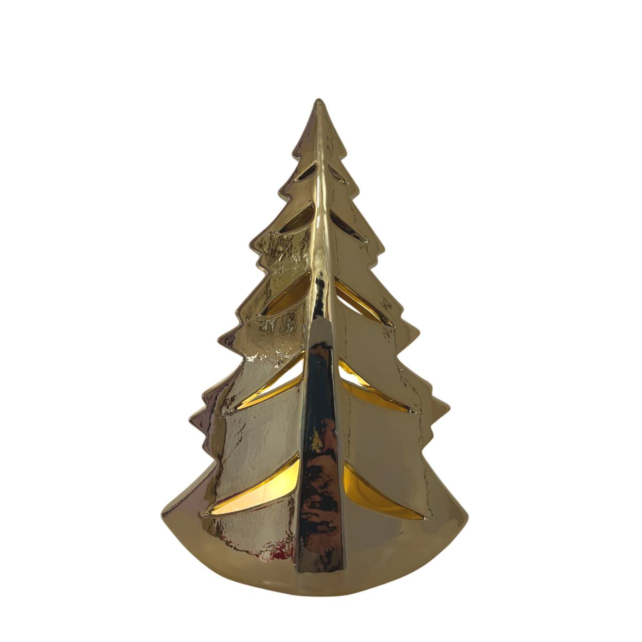 Albero Fade Led Oro 22cm 55908