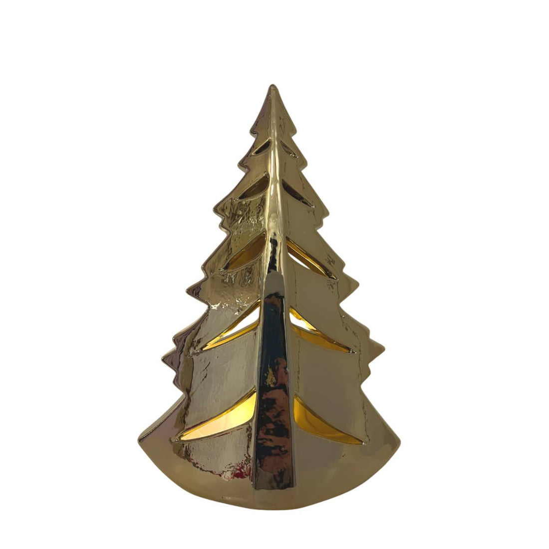 Albero Fade Led Oro 22cm 55908