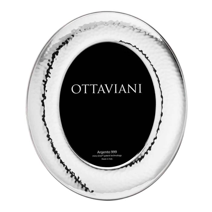 Cornice Ottaviani  Argento Ovale 13x18 4017A