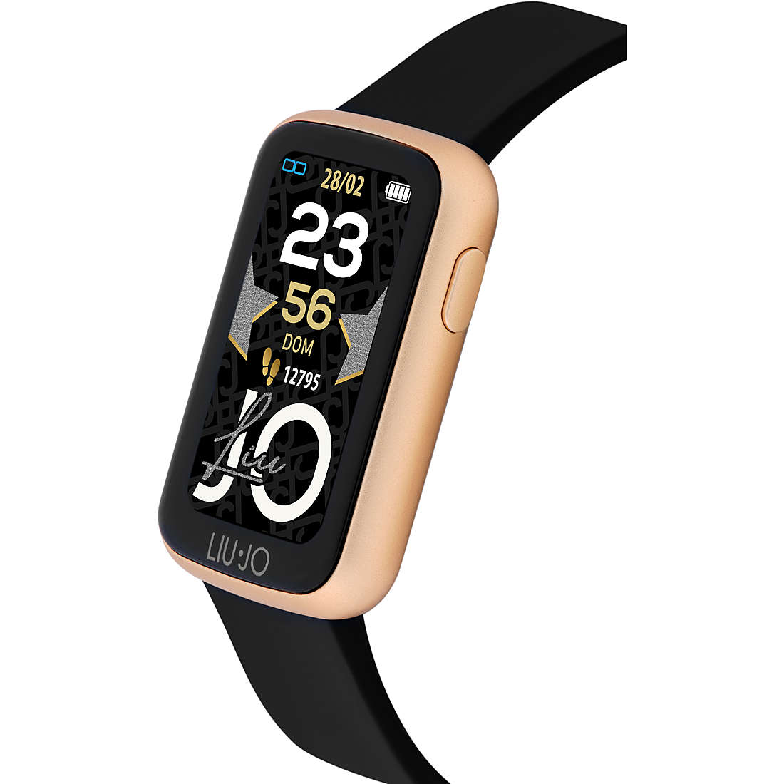 Orologio Liu Jo Donna Smartwatch Fit Cinturino Gomma Nero SWLJ041