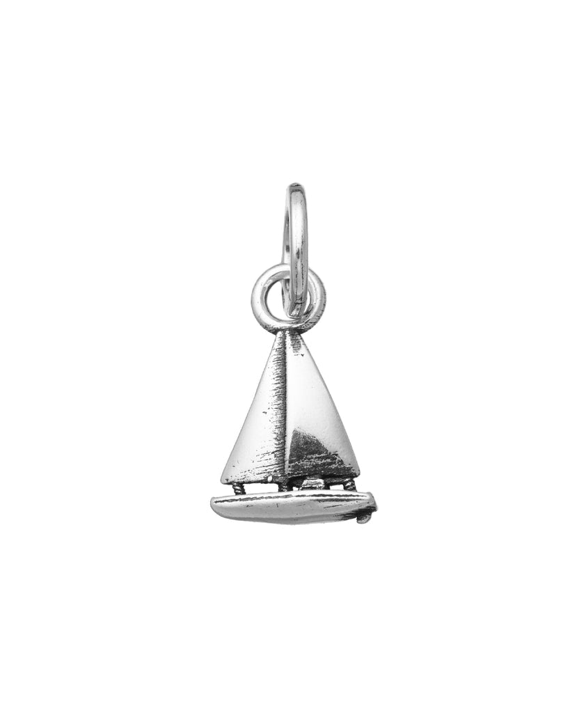 Charm Unisex Giovanni Raspini Argento 925 Mini Barca A Vela Realizzato A Mano10904
