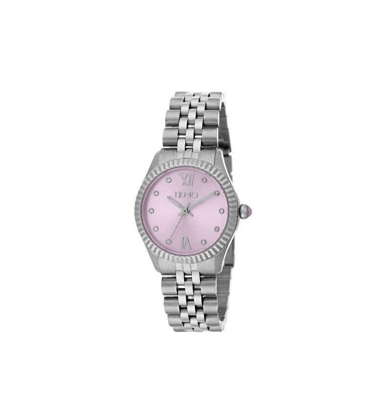 Orologio Donna Liu Jo Luxury Tinty Acciaio Solo Tempo Quarzo Quadrante argento TLJ1135
