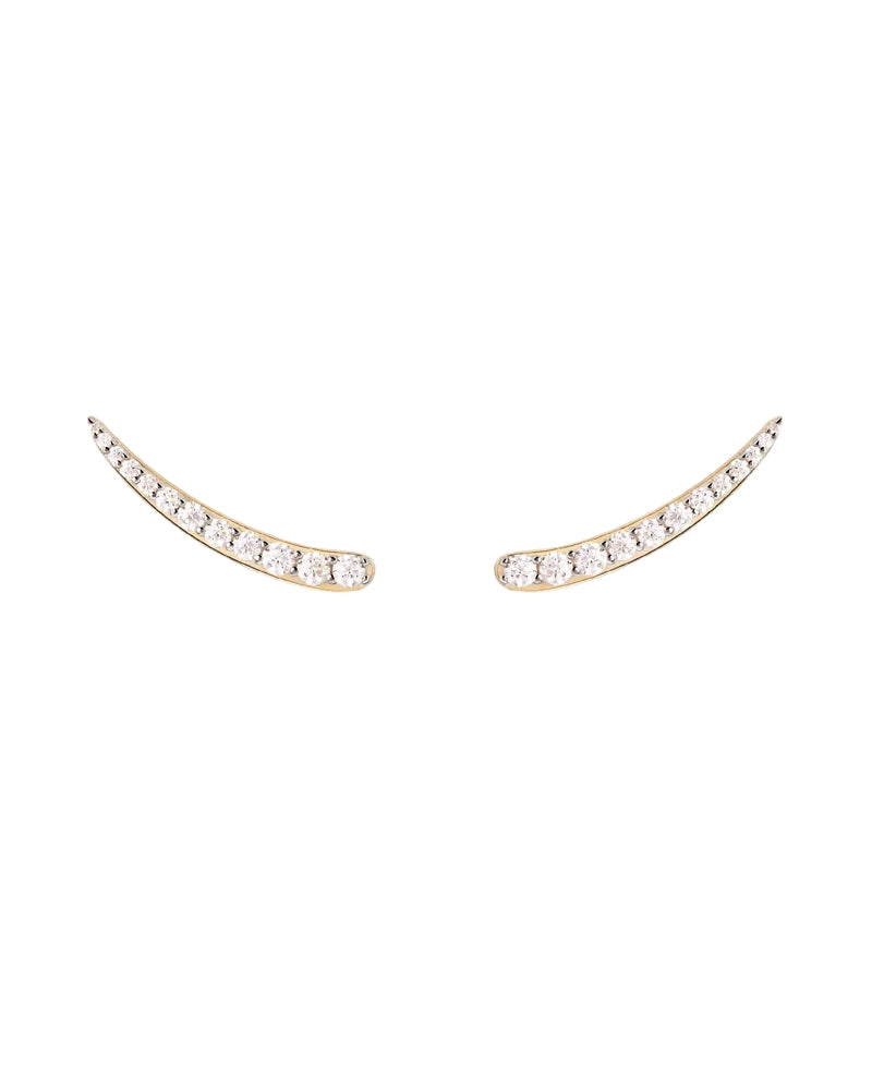 Orecchini Donna PDPaola Argento 925 Goccia Lunga Zirconi Bianchi AR01-C92-U