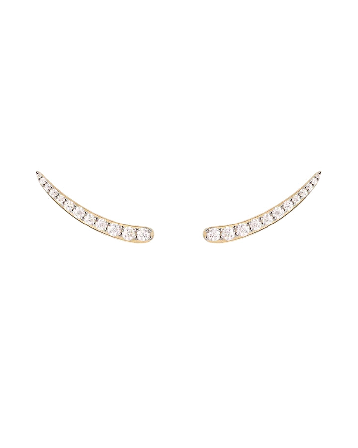 Orecchini Donna PDPaola Argento 925 Goccia Lunga Zirconi Bianchi AR01-C92-U