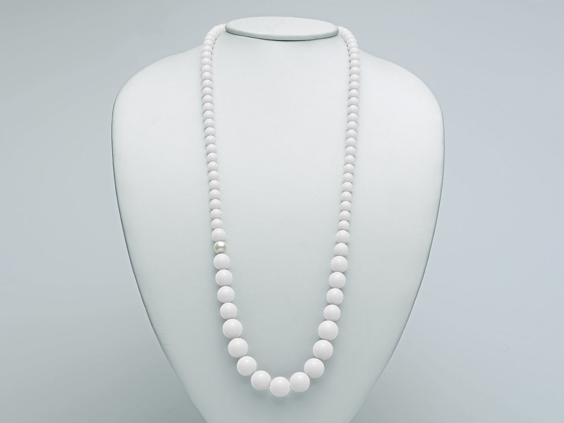 Collana Donna Mikiko Agata Bianca E Perla MC7111A1AGATA