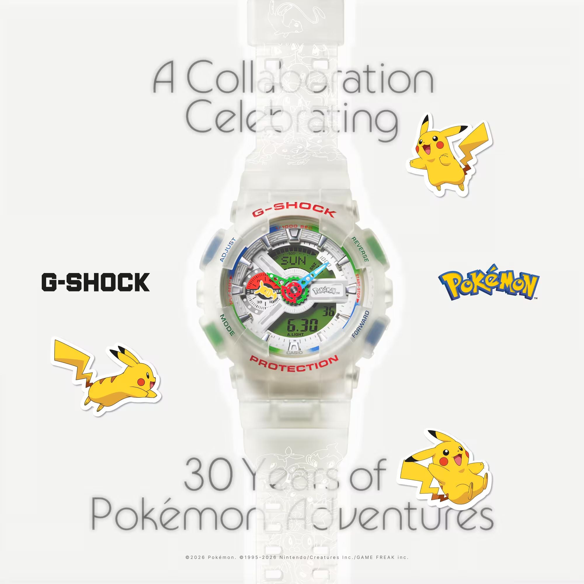 Orologio Uomo Casio G-SHOCK POKEMON GA-110PKM-7AER