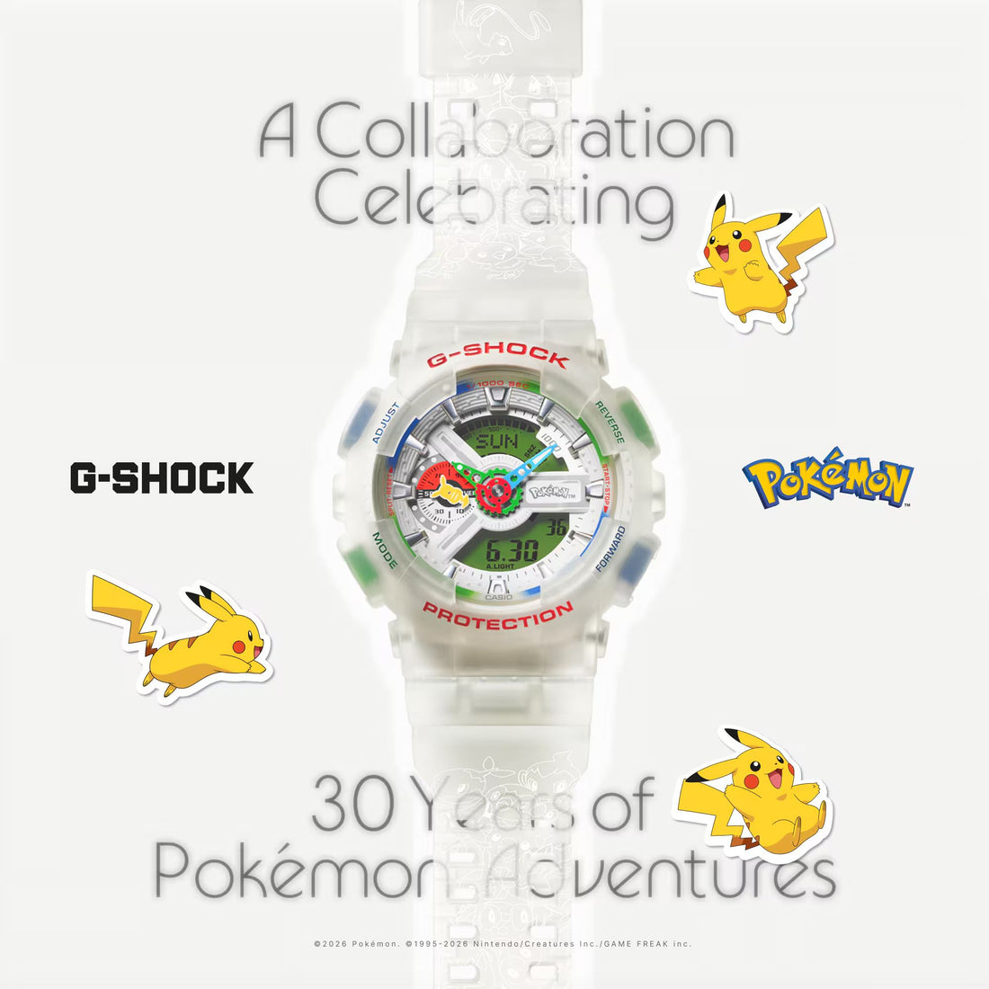 Orologio Uomo Casio G-SHOCK POKEMON GA-110PKM-7AER