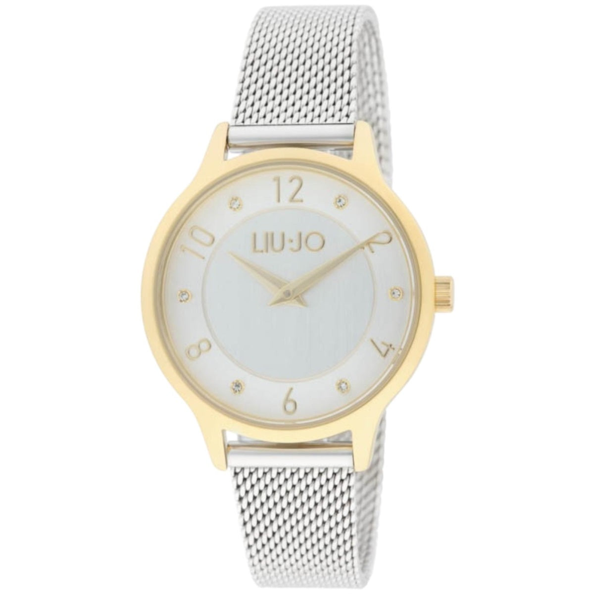 Orologio Donna Acciaio Liu Jo  casual laura lux Quarzo  Solo Tempo Maglia Milano TLJ2683