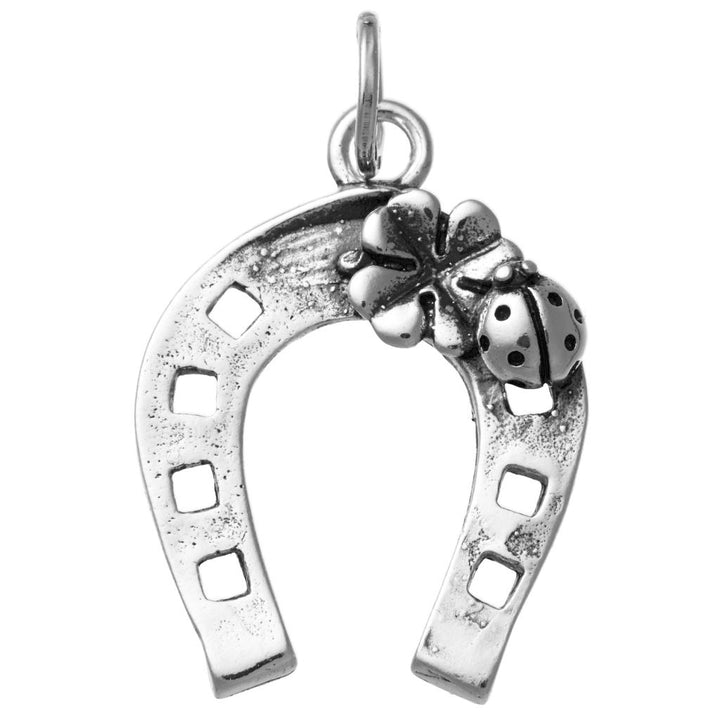 Charm Donna Giovanni Raspini Argento 925 Ferro Di Cavallo Fortuna Fatto A Mano 11073