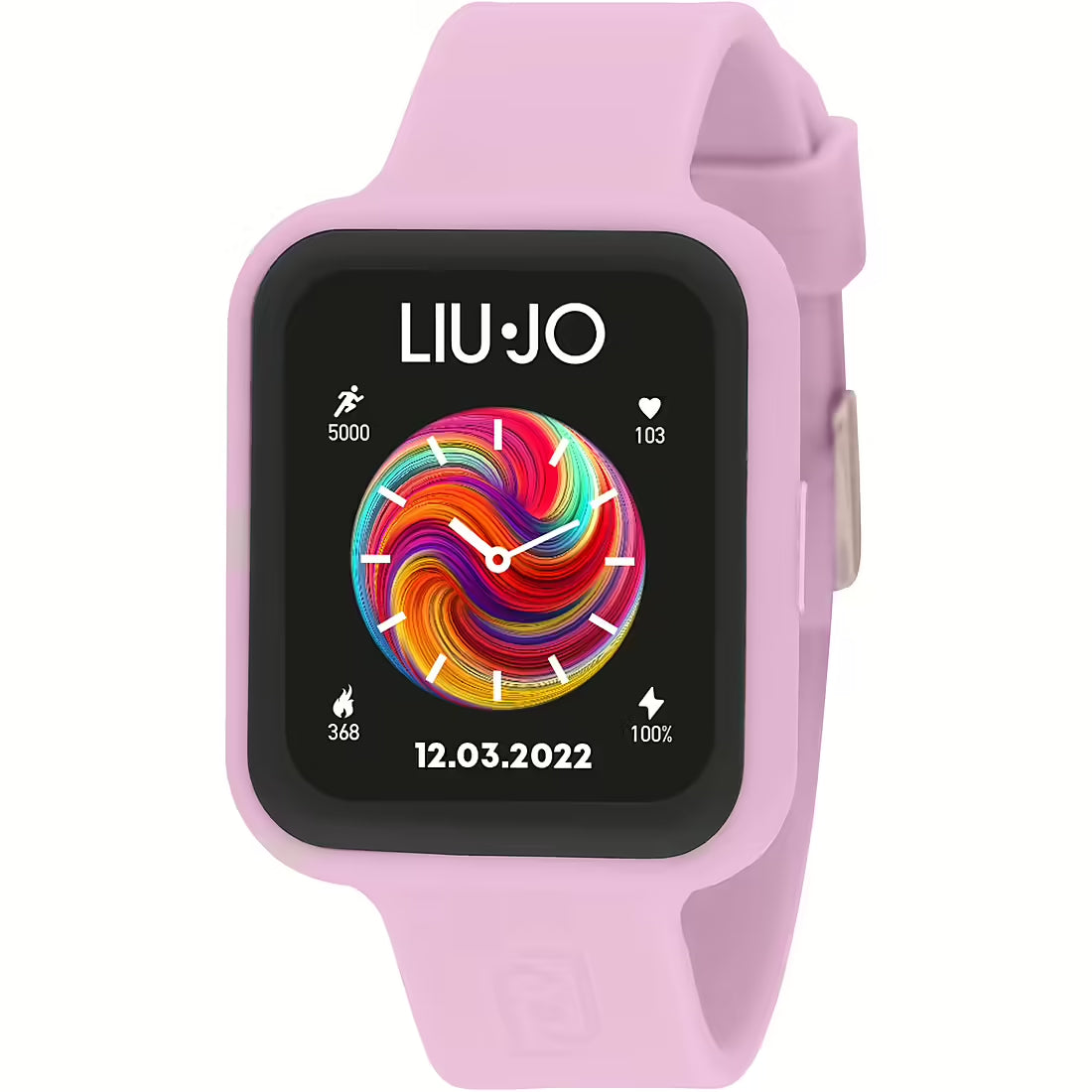 Orologio Liu Jo Donna Smartwatch Voice Fancy Gomma Rosa SWLJ132