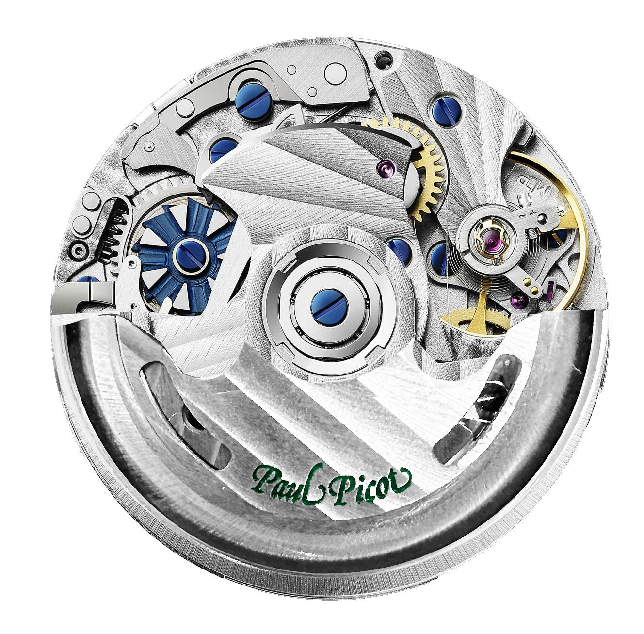 Orologio Uomo Paul Picot Blazer Cronografo Automatico Ruota A Colonne 4309