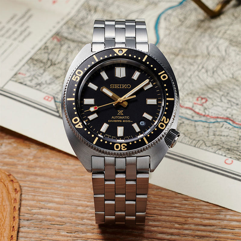 Orologio Uomo Seiko Prospex Turtle Automatico Premium Acciaio Data Nero SPB315J1