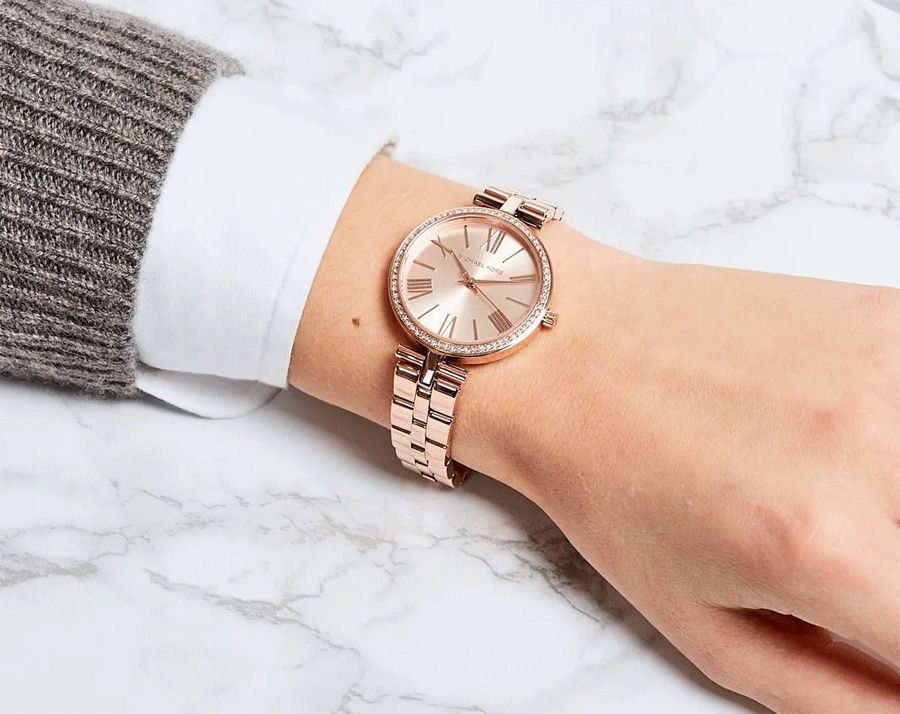 Orologio Donna Michael Kors Acciaio Rosè Quarzo Solo Tempo MK3904