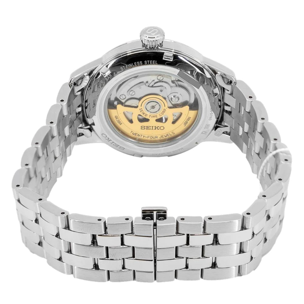 Orologio Uomo Seiko Acciaio Automatico Presage Cocktail Quadrante Verde SSA441J1