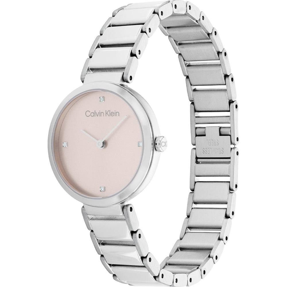 Orologio Donna Calvin Klein Acciaio Quarzo Solo Tempo Cassa 28mm CK25200138
