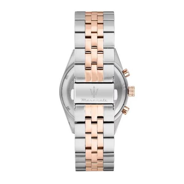 Orologio Uomo Maserati Competizione Acciaio Rosè Marrone Quarzo Cronografo Data R8853100049