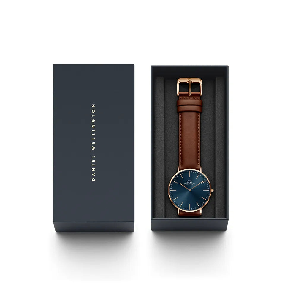 Orologio Uomo Daniel Wellington Artic ST. Mawes Blu Quarzo Classic 40 mm DW00100626