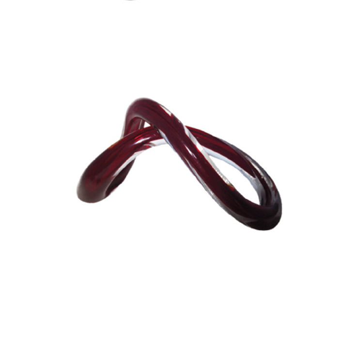Scultura Cristallo Onlylux Sogninfiniti 34,5 cm Rosso OL03494