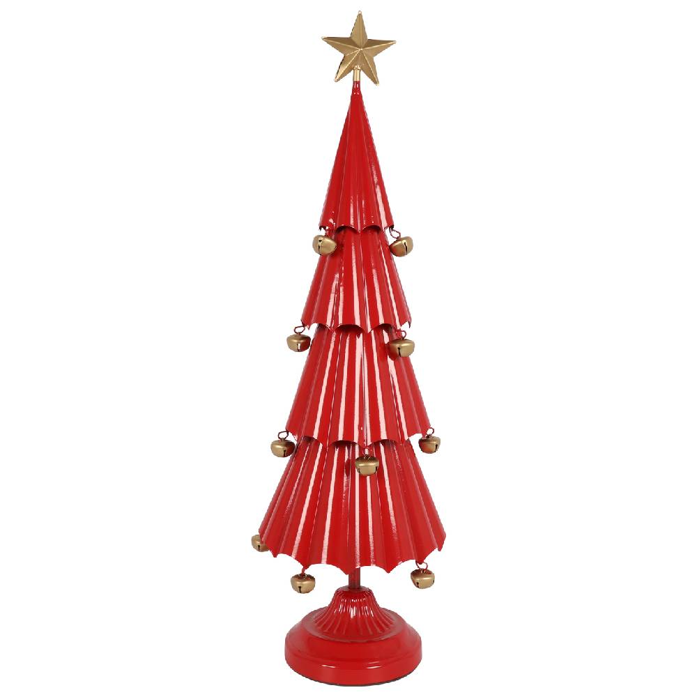 Albero Decostar Rosso Campanelli Altezza 65 cm 823467