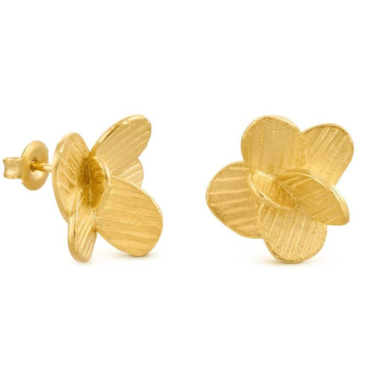 Orecchini Donna Lob Joidart Pampalonia Ottone Oro JD-PAM-E01-BR