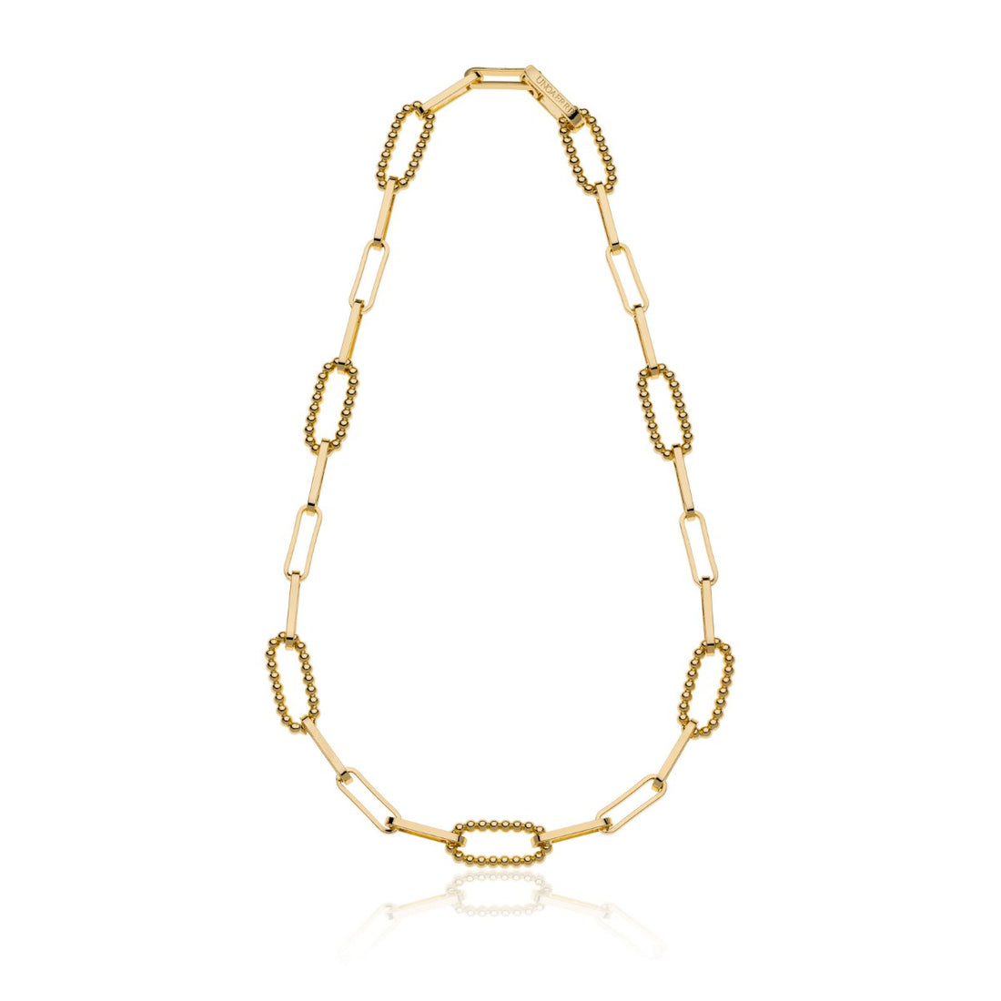 Collana Donna Uonoaerre Bronzo Dorato Girocollo Catena Pallini 532044