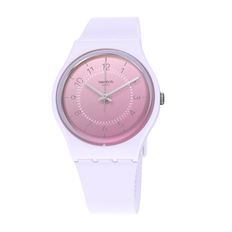Orologio Donna Gomma Resina Swatch Quarzo Solo Tempo SO28V100
