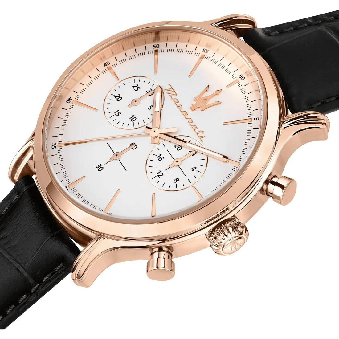 Orologio Uomo Maserati Quarzo Cronografo Rosè Acciaio Bianco R8871618016