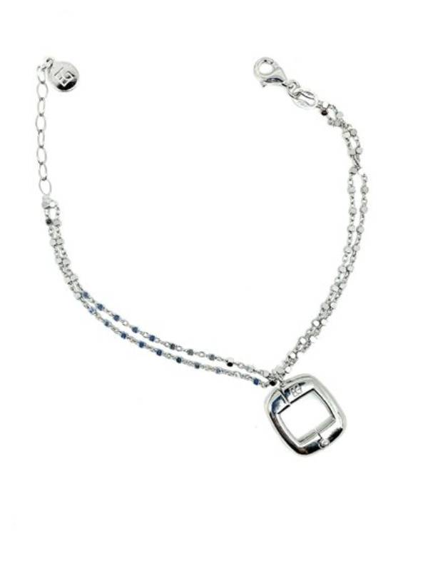 Bracciale Donna Eleonora Giordani Argento 925 Doppio Filo EGBR42