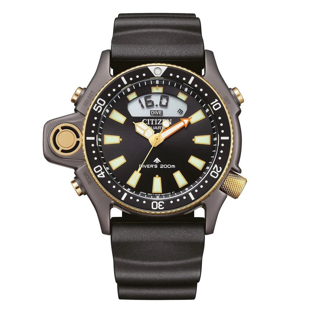 Orologio Uomo Digitale E Analogico Citizen Promaster edizione limitata Cinturino Gomma JP2008-06E