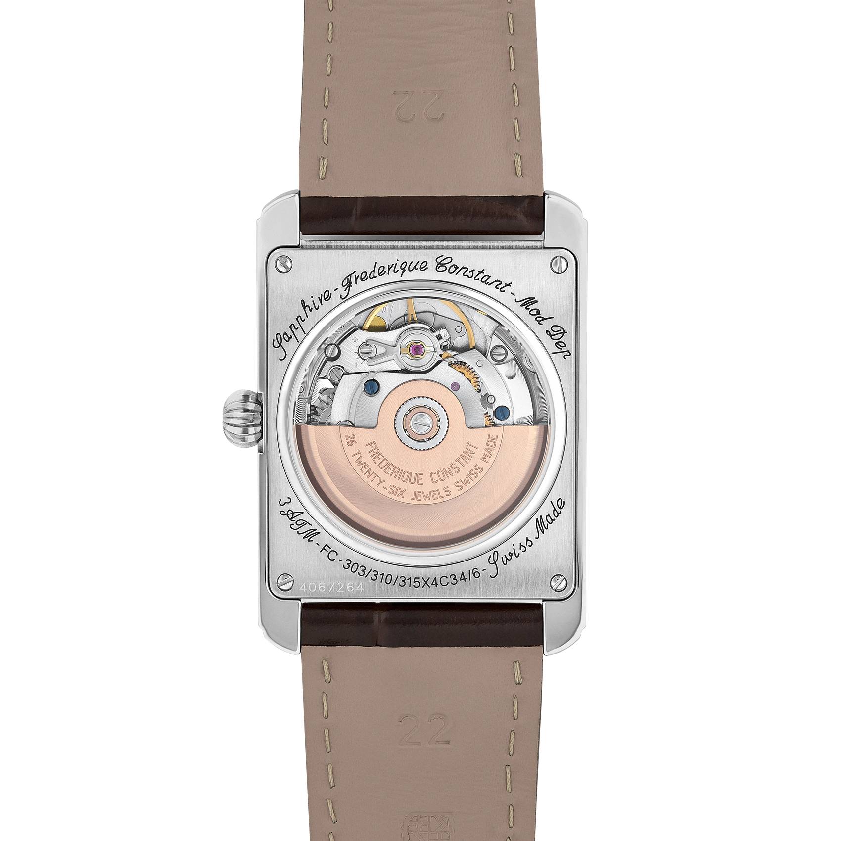 Orologio Uomo Frederique Constant Carree Automatico FC-303SAL4C6