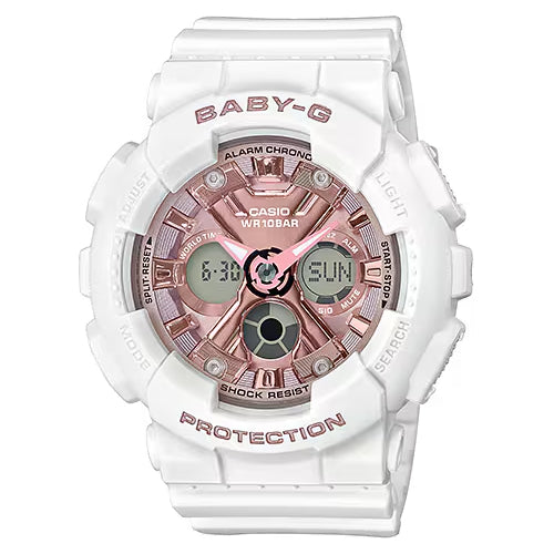 Orologio Donna Bambina Casio G-SHOCK BABY-G Rosa BA-130-7A1ER