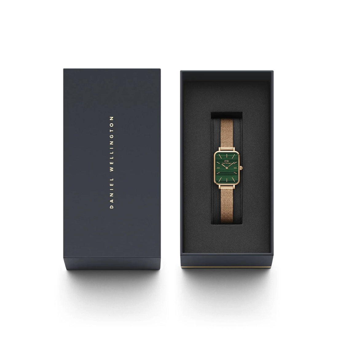 Orologio Donna Daniel Wellington Quadro Cassa 20 x 26 mm Acciaio Rosè DW00100437