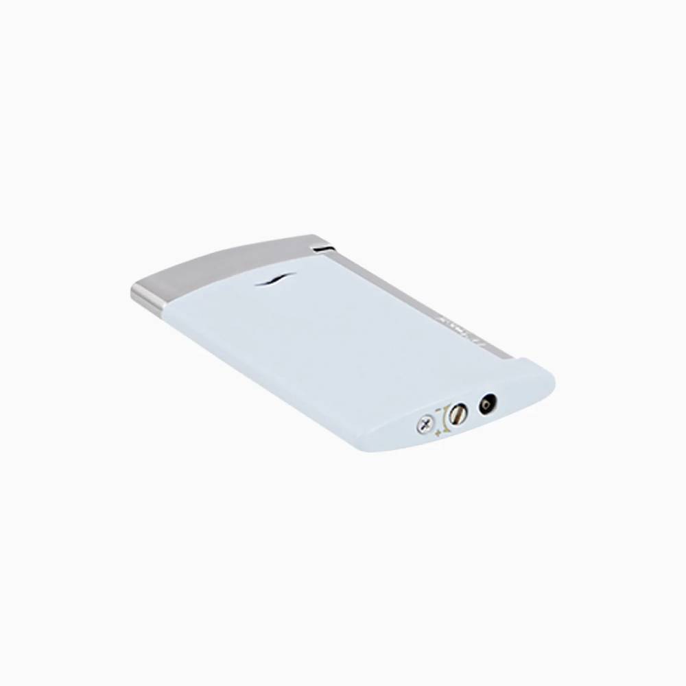 Accendino Uomo Dupont Celeste Acciaio Lucido 0027779