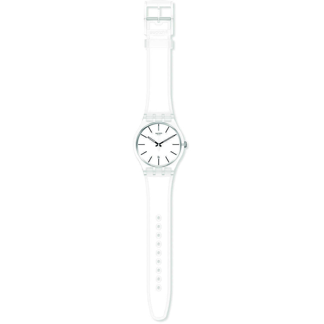 Orologio Uomo  Gomma Resina Swatch Quarzo Solo Tempo Monthly Drops SO29K401