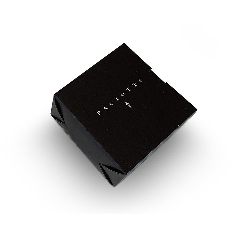 Anello Uomo Cesare Paciotti Argento 925 Spadino Dorato Pietra Onice Nero JPAN2402G/24