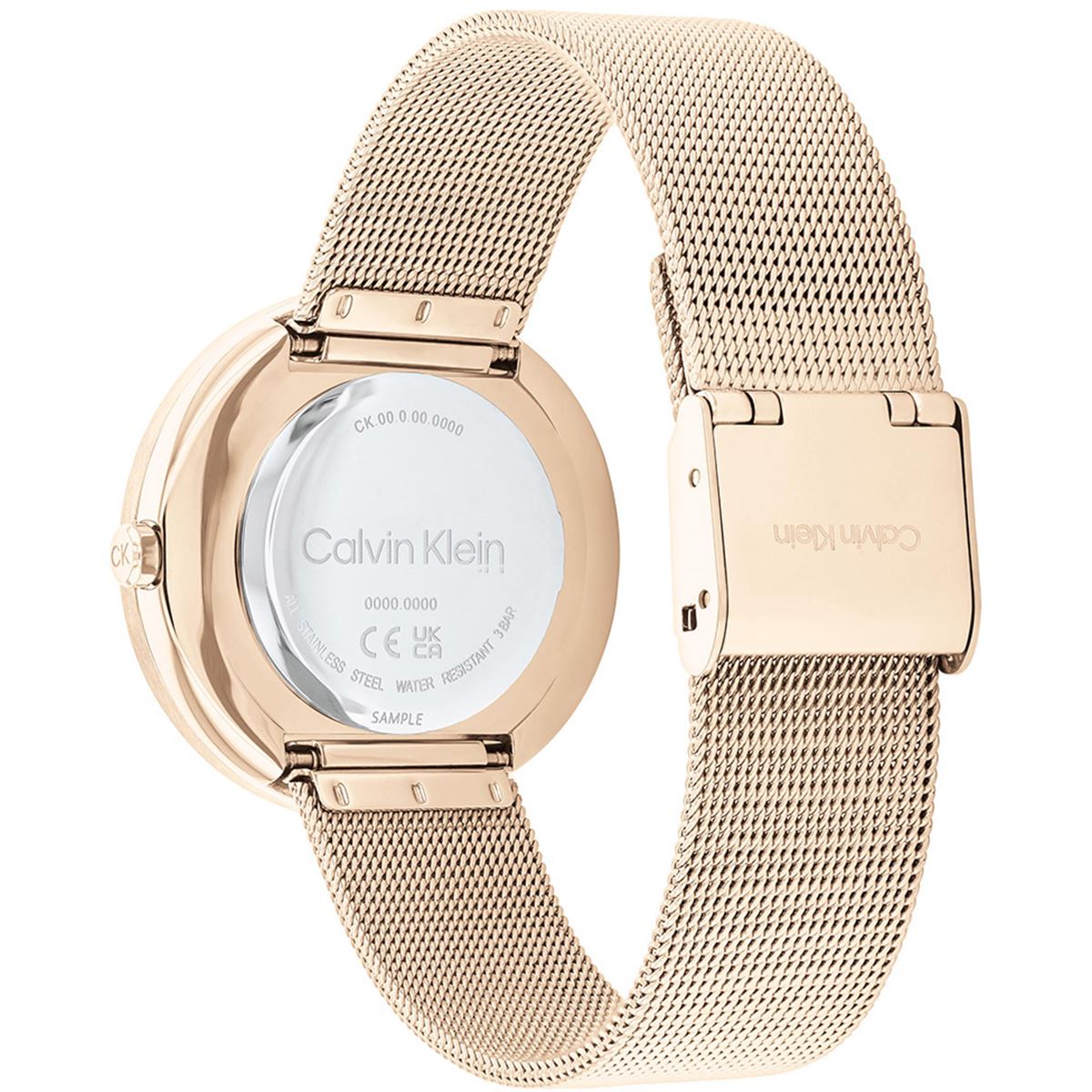 Orologio Donna Calvin Klein Acciaio Rosè Quarzo Solo Tempo Cassa 34mm CK25200151