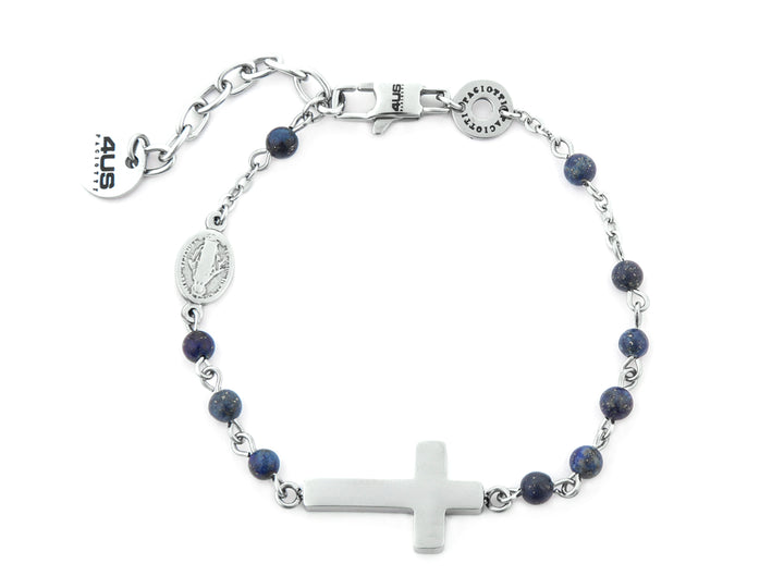 Bracciale Uomo Acciaio 4US Cesare Paciotti Rosario  4UBR7499