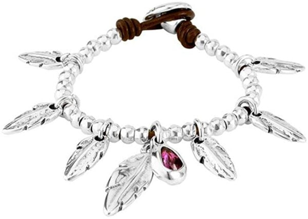 Bracciale Donna Uno De 50 Piume Cristallo PUL1778MORMTL0M